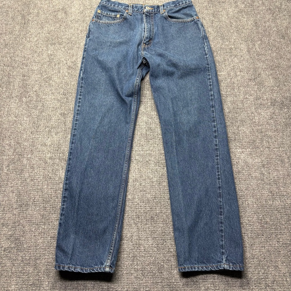VTG Levis 505 Jeans Mens 33x32 (30x32) Blue Straight Denim 100% Cotton Y2K 90s